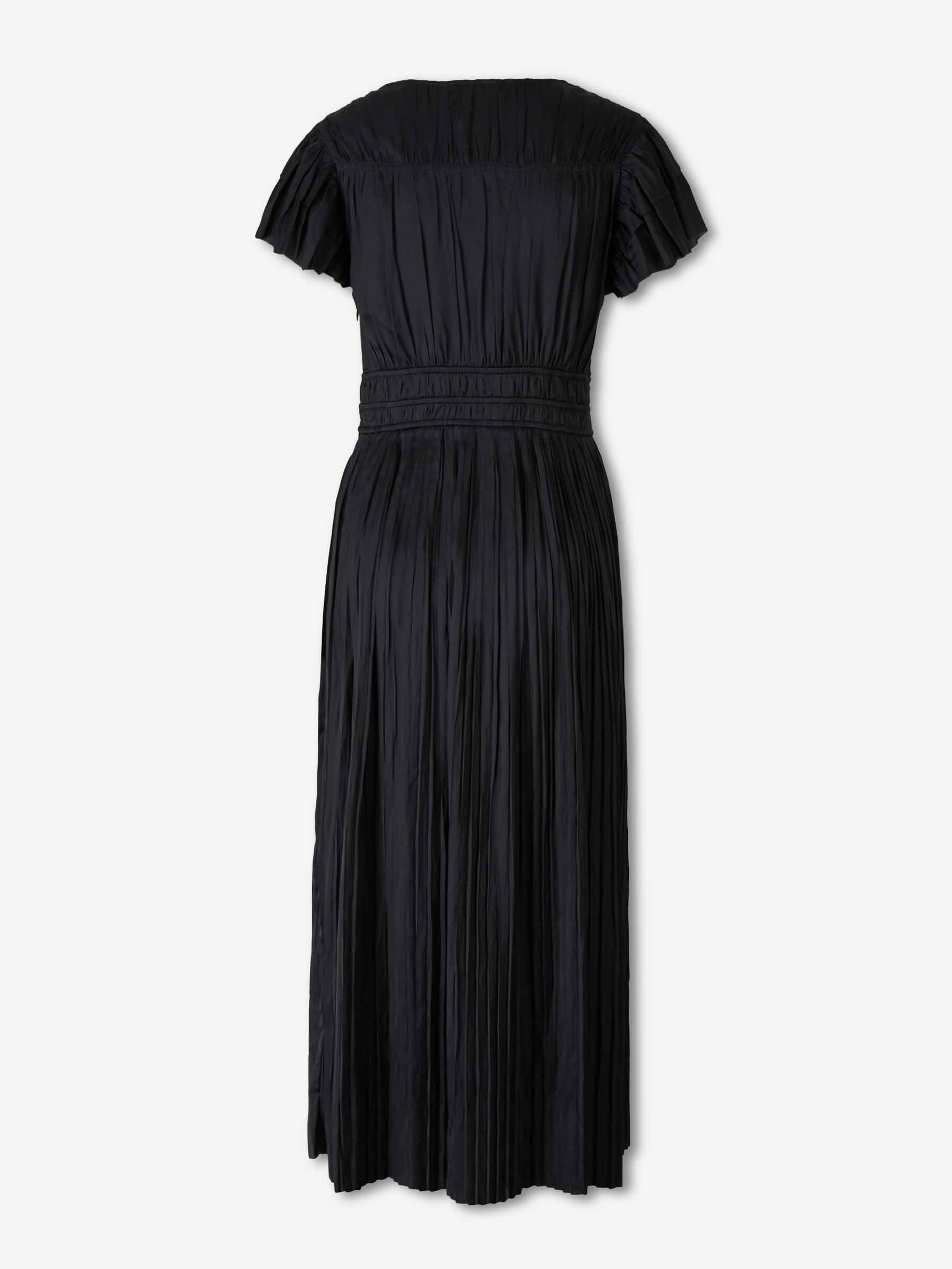 Ulla Johnson Mujer Barcelona Vestido Midi Patrice color Negro sku 721-000539 01 - Foto 2