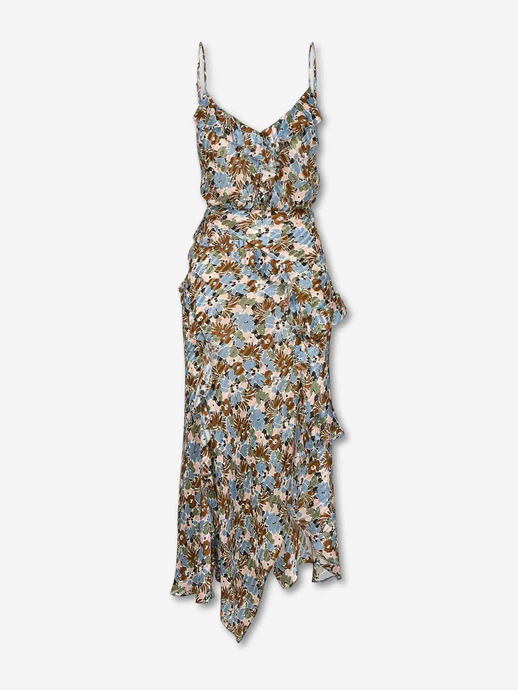 Veronica Beard Mujer Barcelona Vestido Midi Seda Avenel color Floral sku 721-000540 01 - Foto 1