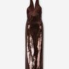 Retrofête Mujer Barcelona Vestido Maxi Tamra color Marrón sku 721-000542 01 - Foto 1
