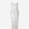 Retrofête Mujer Barcelona Vestido Maxi Mischa color Blanco sku 721-000543 01 - Foto 1