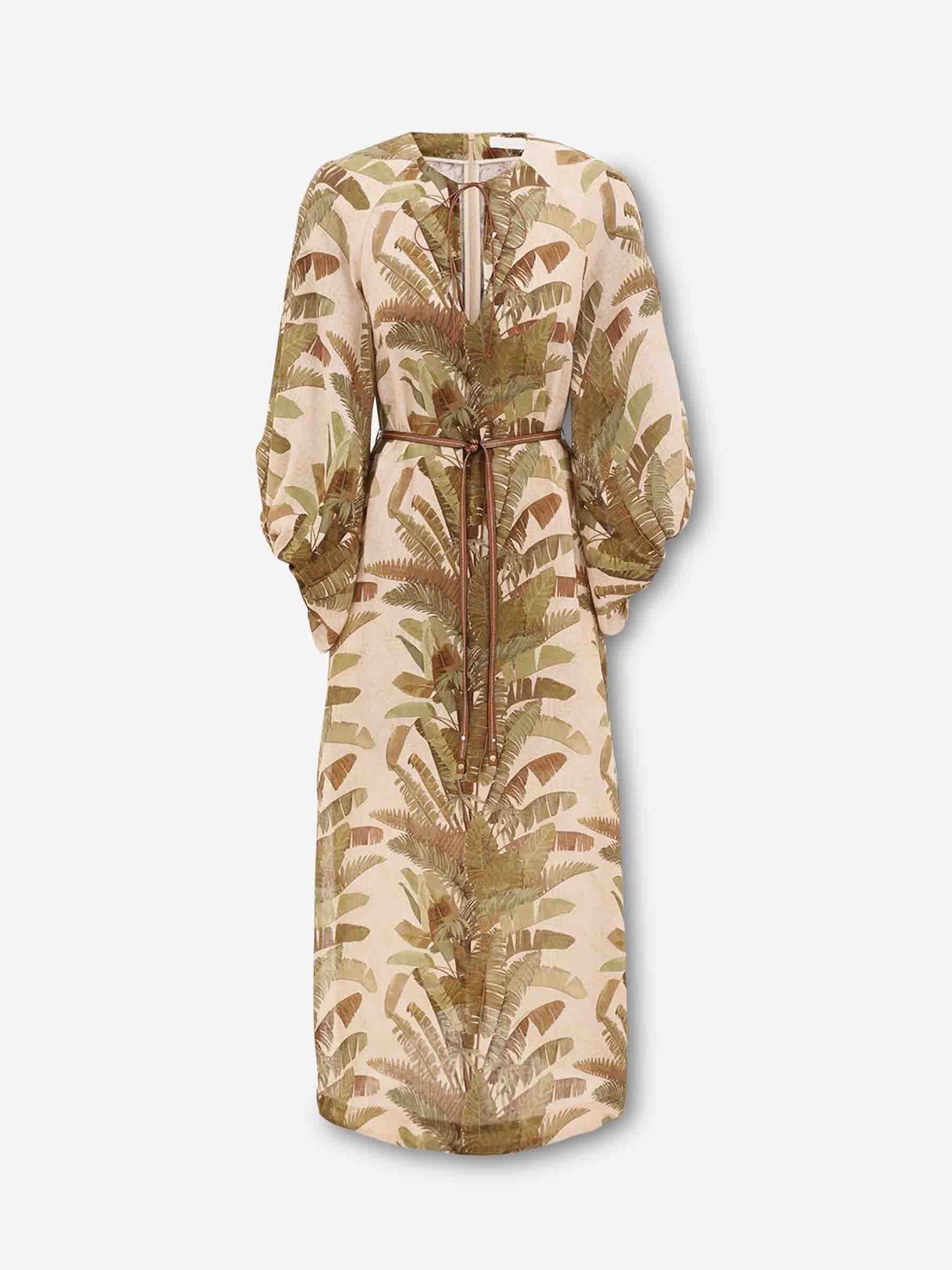 Zimmermann Mujer Barcelona Vestido Midi Ascension color Beige sku 721-000549 01 - Foto 1