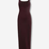 Khaite Mujer Barcelona Vestido Midi Punto color Burdeos sku 721-000557 01 - Foto 1