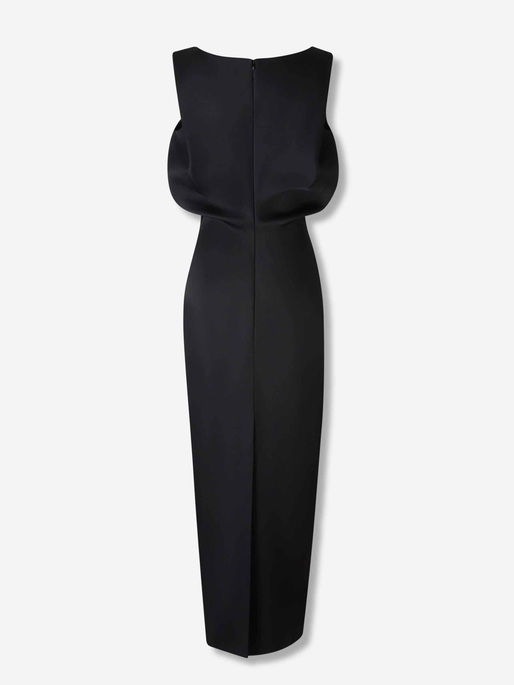 Khaite Mujer Barcelona Vestido Maxi Terrano color Negro sku 721-000558 01 - Foto 2