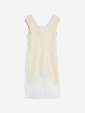 Jil Sander Mujer Barcelona Vestido Midi Organza color Crema sku 721-000559 01 - Foto 1