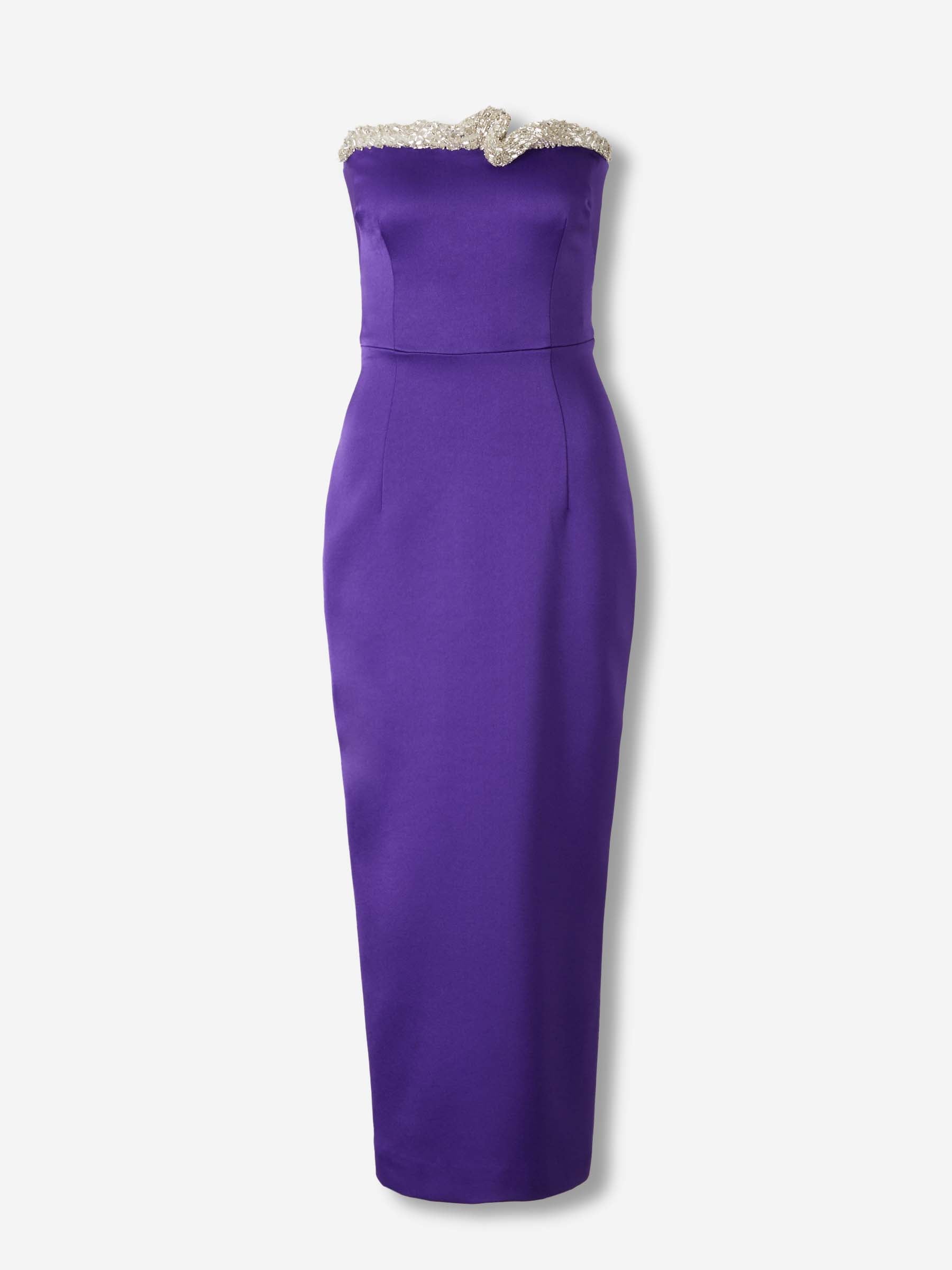 Rachel Gilbert Mujer Barcelona Vestido Lorna color Violeta sku 721-000561 01 - Foto 1