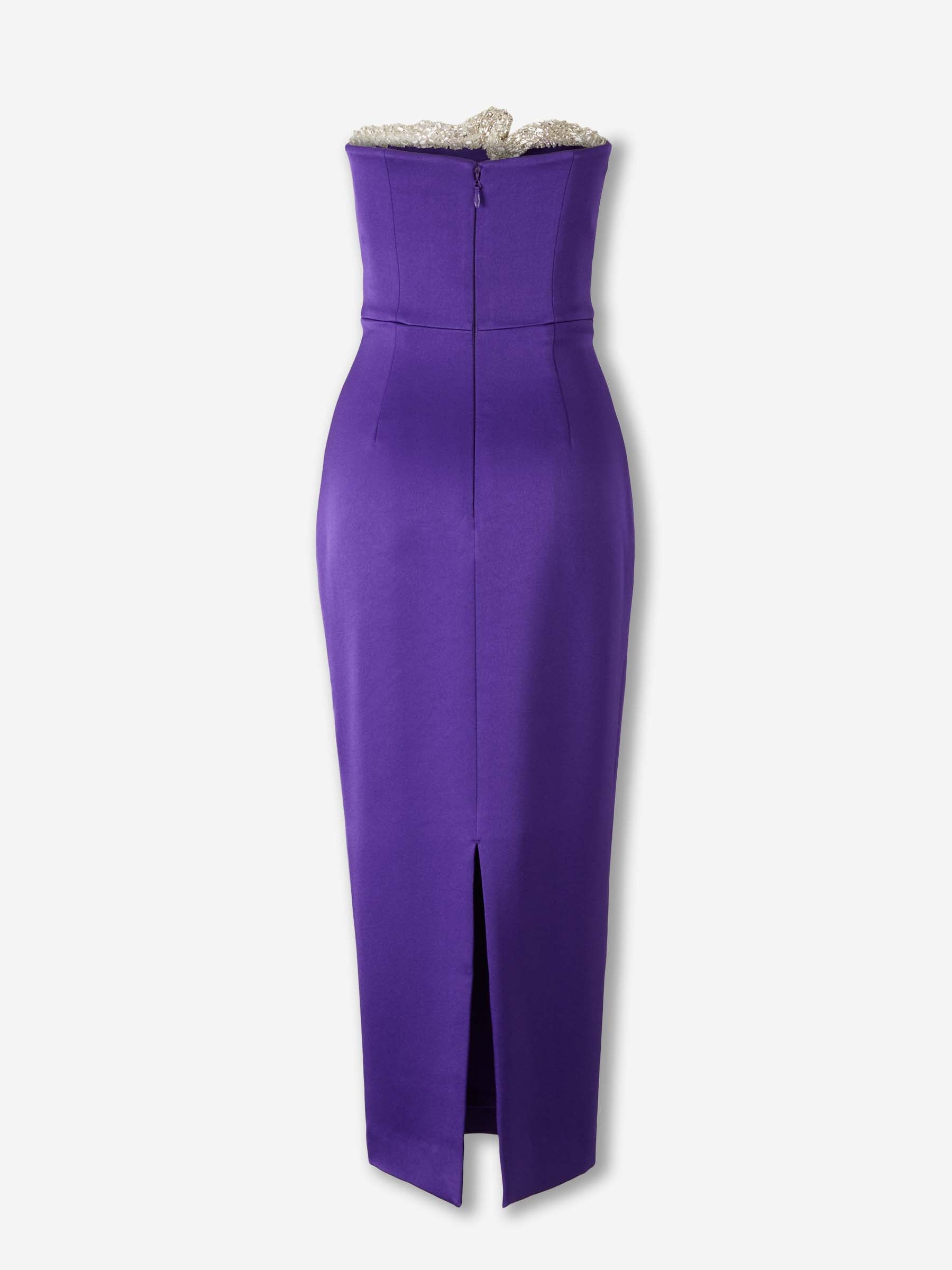 Rachel Gilbert Mujer Barcelona Vestido Lorna color Violeta sku 721-000561 01 - Foto 2