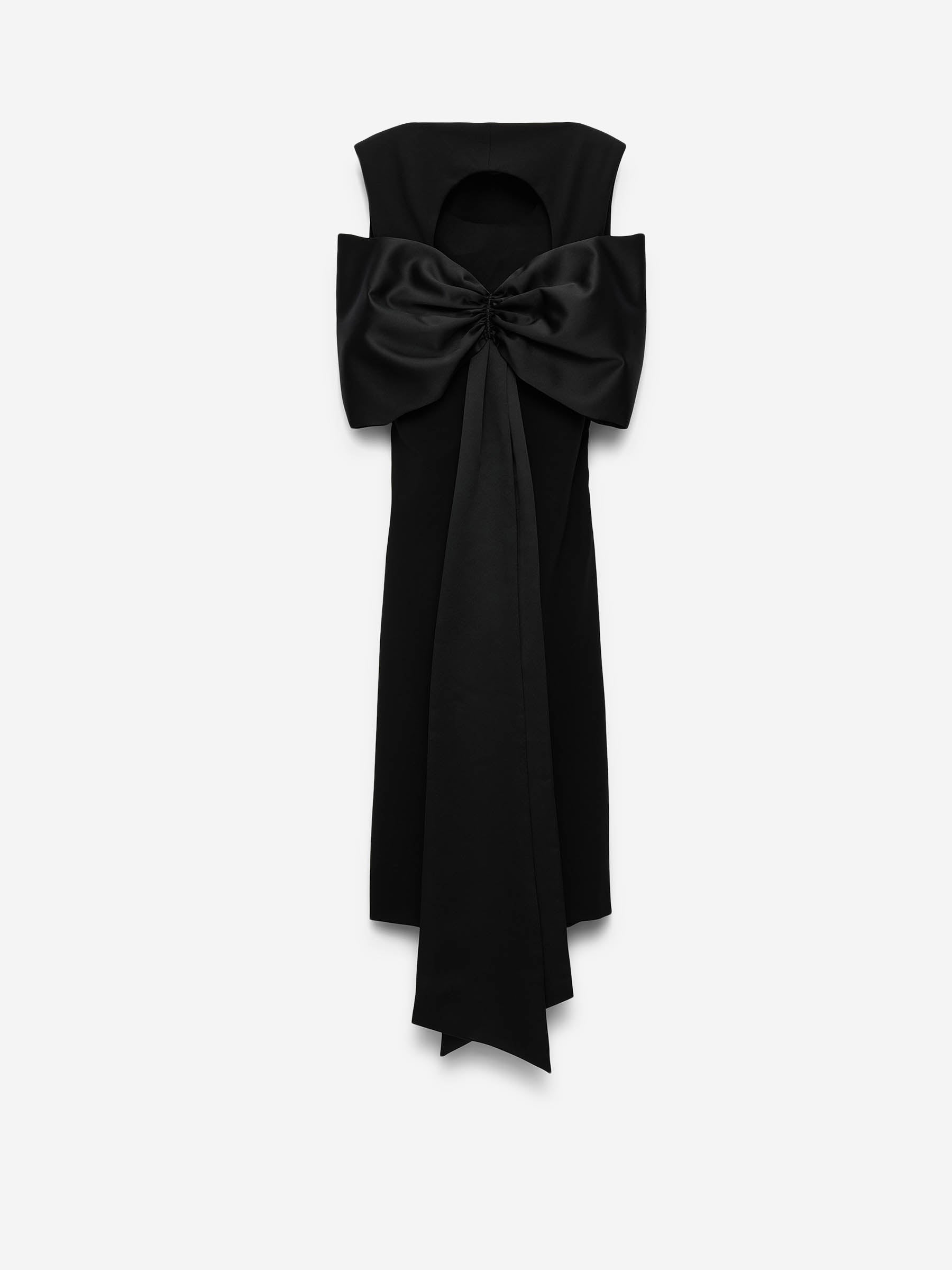 Dorothee Schumacher Mujer Barcelona Vestido Midi Lazo color Negro sku 721-000564 01 - Foto 2