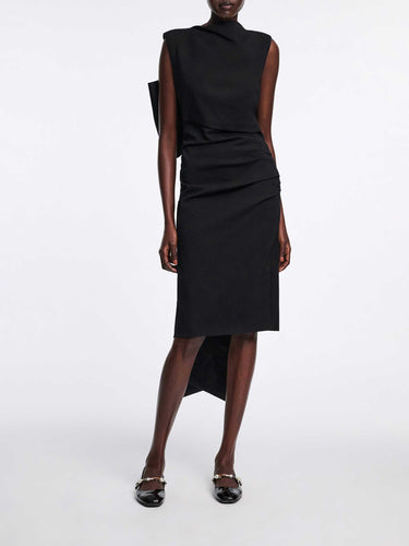Dorothee Schumacher Mujer Barcelona Vestido Midi Lazo color Negro sku 721-000564 01 - Foto 3