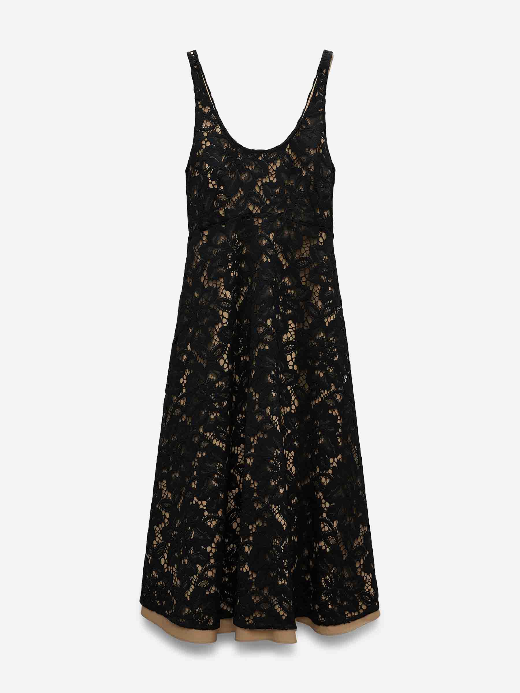 Dorothee Schumacher Mujer Barcelona Vestido Midi Lacy Dream color Negro sku 721-000567 01 - Foto 1