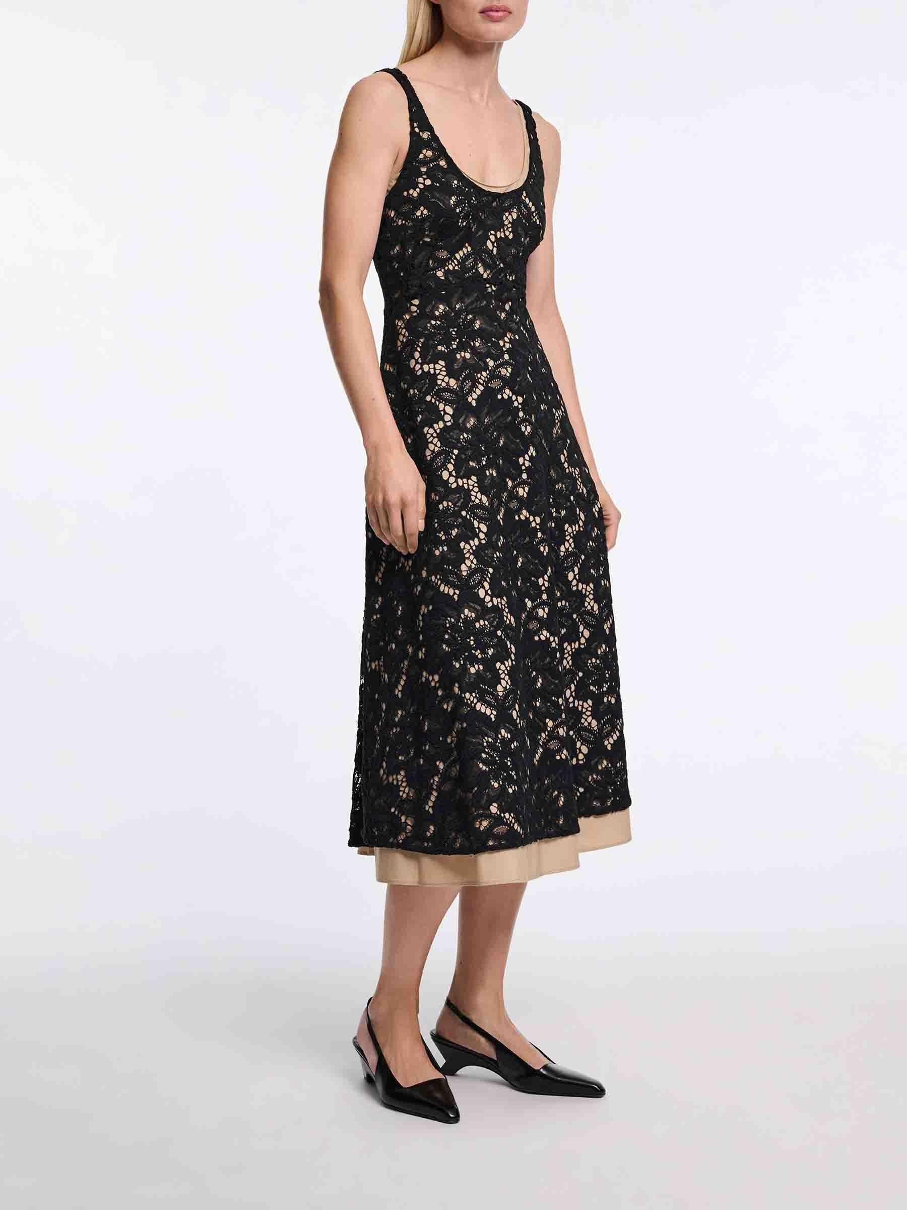 Dorothee Schumacher Mujer Barcelona Vestido Midi Lacy Dream color Negro sku 721-000567 01 - Foto 2