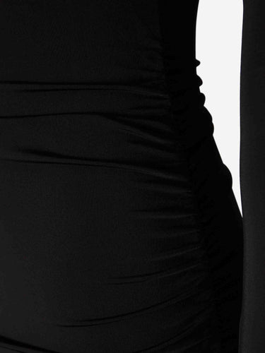 Off-White Mujer Barcelona Vestido Midi Second Skin color Negro sku 721-000568 01 - Foto 3
