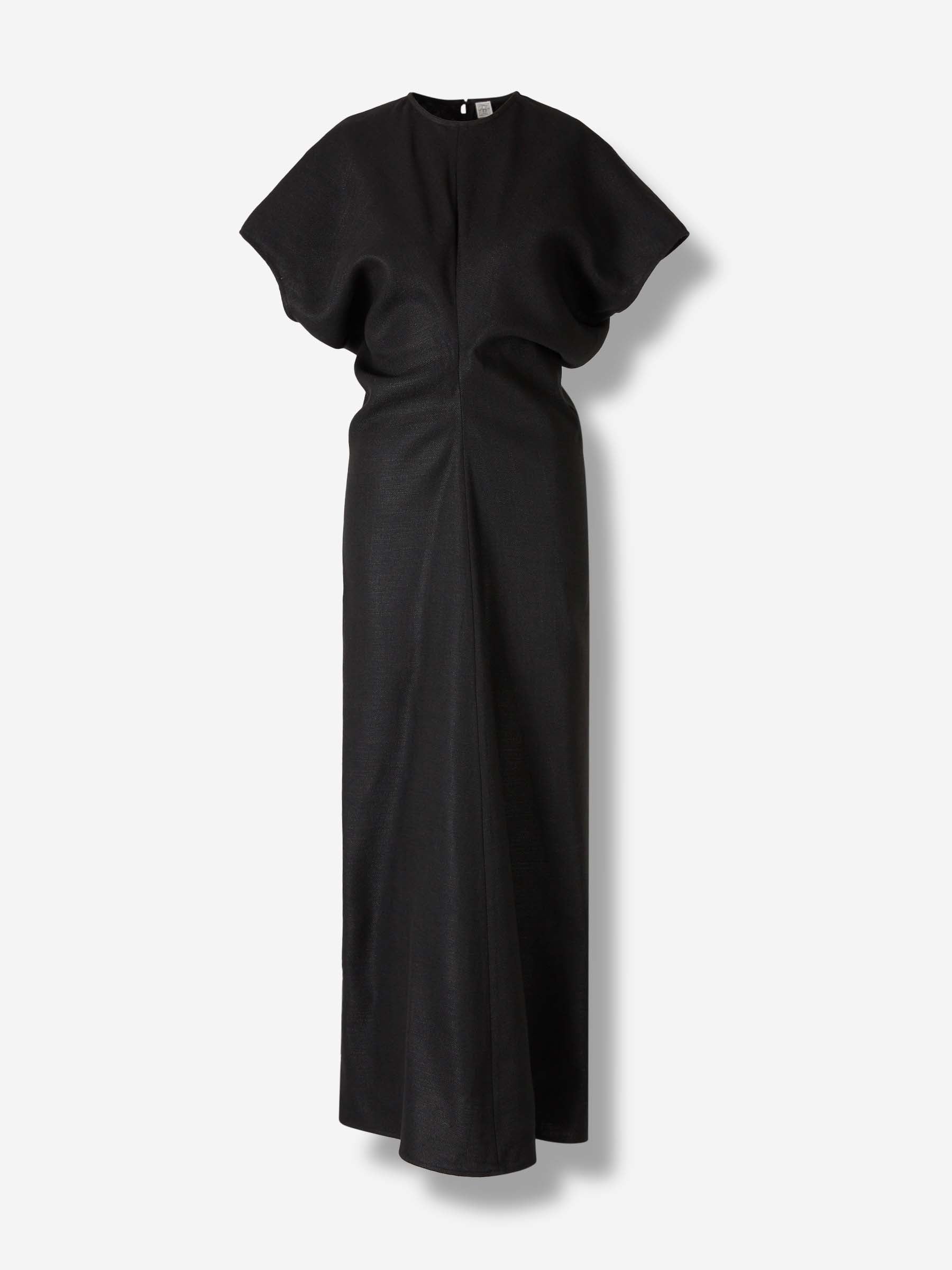 TOTEME Mujer Barcelona Vestido Maxi Fruncido color Negro sku 721-000569 01 - Foto 1