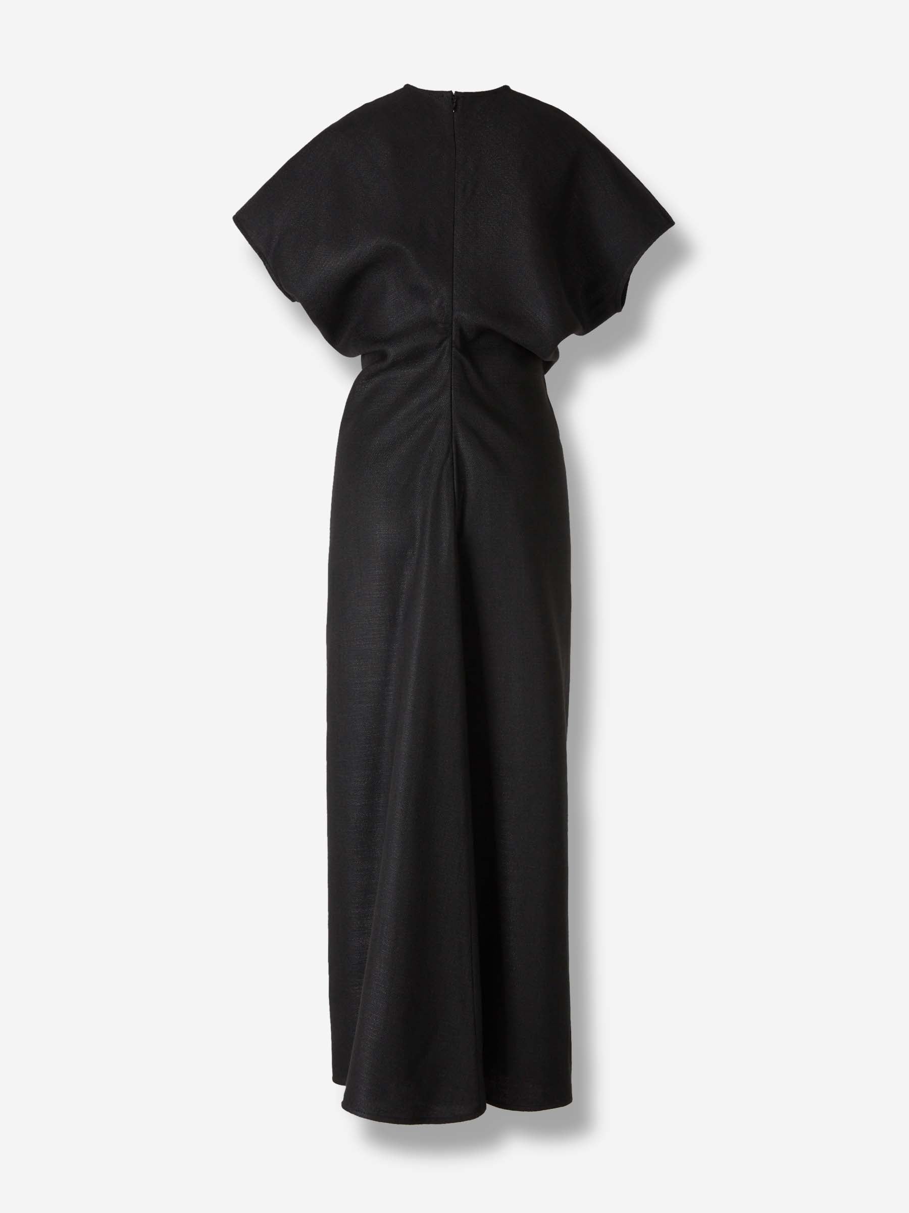 TOTEME Mujer Barcelona Vestido Maxi Fruncido color Negro sku 721-000569 01 - Foto 2