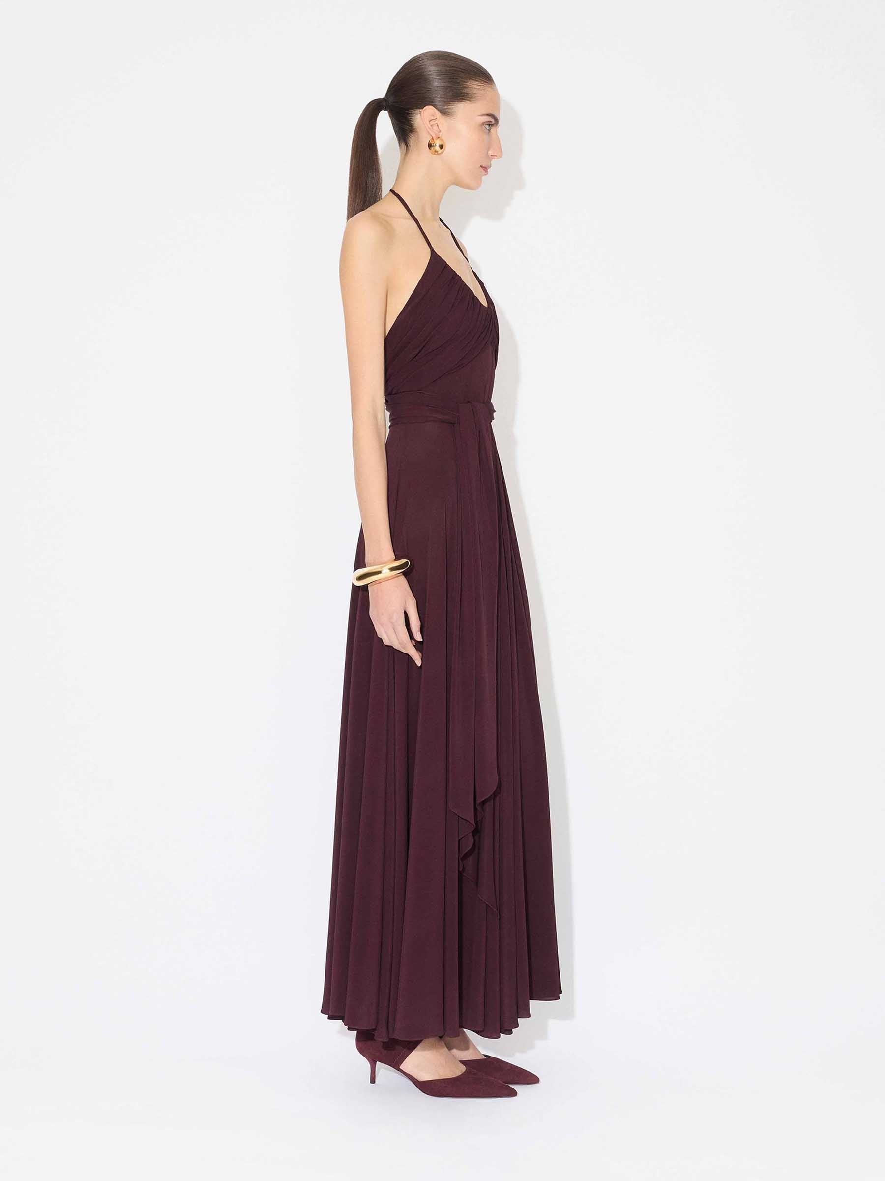 Alaïa – Alaïa Maxi Wrap Dress in Barcelona or Shop Online Mujer 721-000573 01 Alaïa – Alaïa Maxi Wrap Dress in Barcelona or Shop Online Mujer 721-000573 01