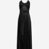 Alaïa Mujer Barcelona Vestido Maxi Cruzado color Negro sku 721-000573 02 - Foto 1