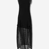 Alaïa Mujer Barcelona Vestido Punto Volantes color Negro sku 721-000574 01 - Foto 1