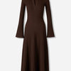 Simkhai Mujer Barcelona Vestido Midi Punto Genna color Marrón Oscuro sku 721-000577 01 - Foto 1