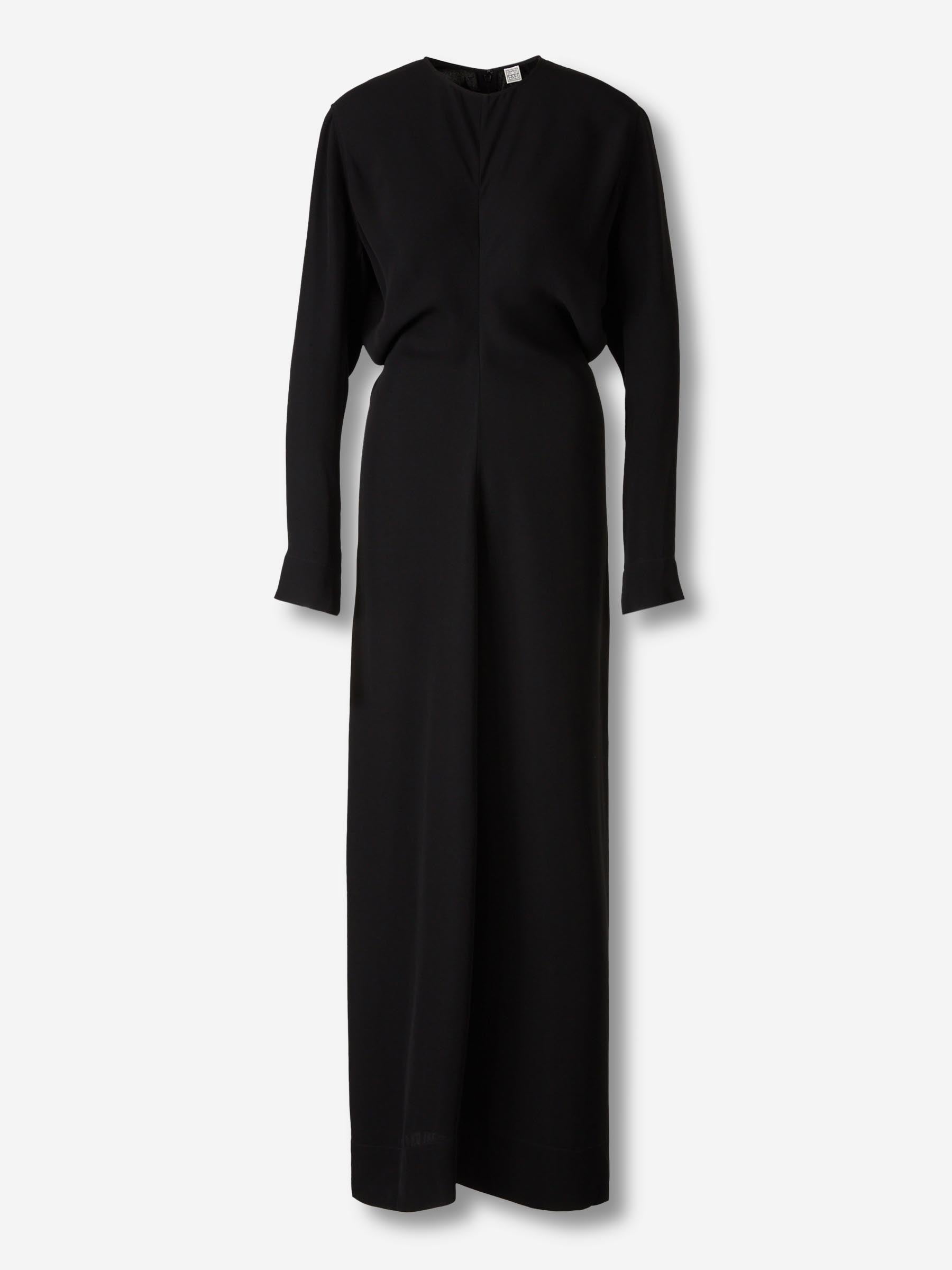 TOTEME Mujer Barcelona Vestido Maxi Cady color Negro sku 721-000580 01 - Foto 1