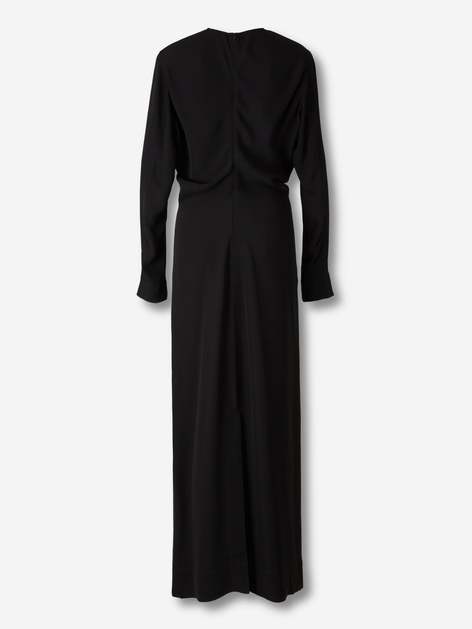 TOTEME Mujer Barcelona Vestido Maxi Cady color Negro sku 721-000580 01 - Foto 2
