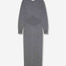 Givenchy Mujer Barcelona Vestido Mid Cashmere Cut Out color Gris sku 721-000588 01 - Foto 1