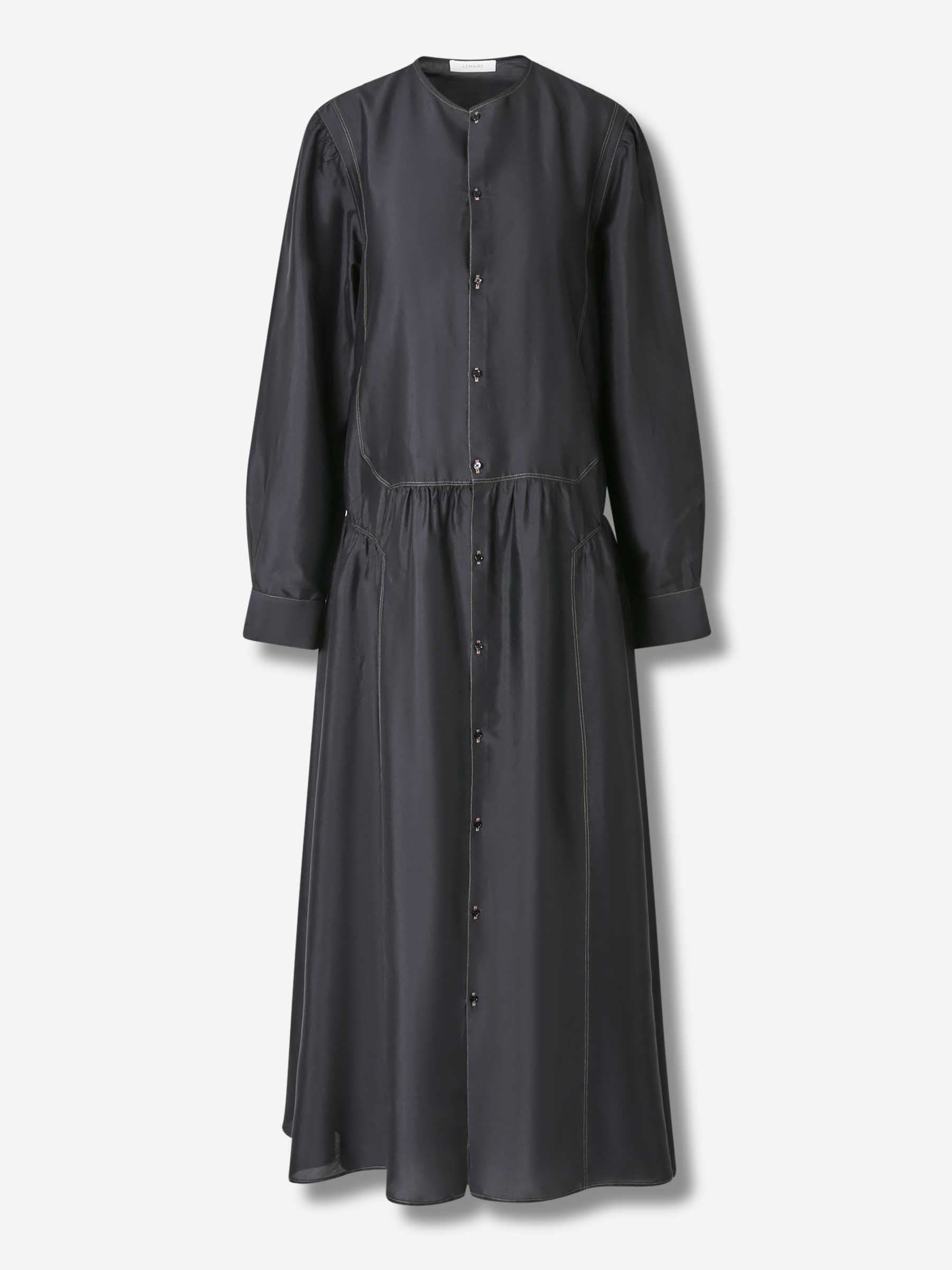 Lemaire Mujer Barcelona Vestido Midi Abotonado color Negro sku 721-000589 01 - Foto 1