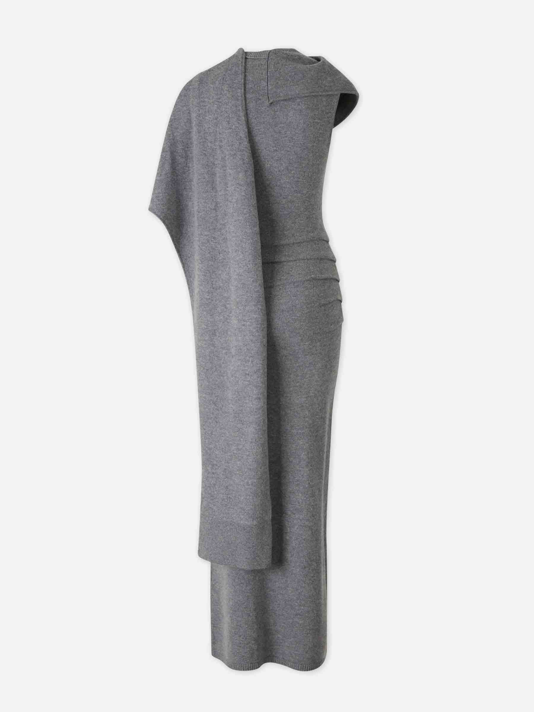 Simkhai Mujer Barcelona Vestido Midi Hathaway color Gris sku 721-000592 01 - Foto 2