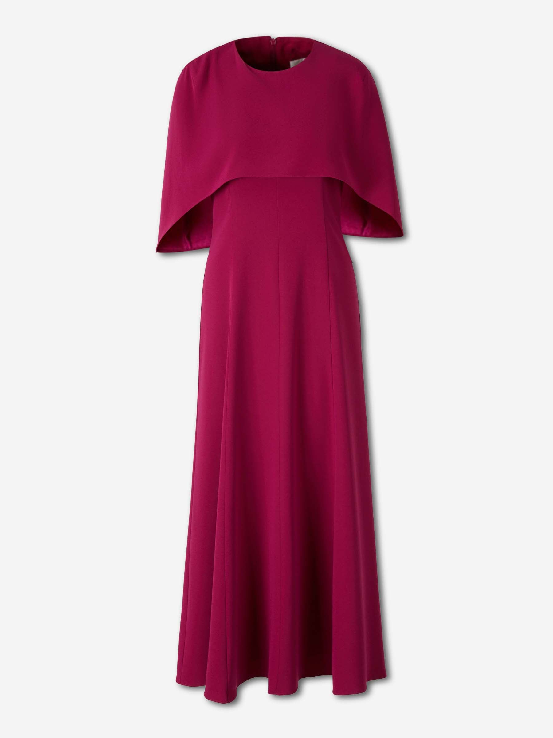 Roland Mouret Mujer Barcelona Vestido Midi Capa color Fúcsia sku 721-000597 01 - Foto 1