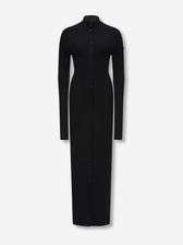 Moncler Genius Edward Enninful Mujer Barcelona Vestido Punto Lana color Negro sku 721-000603 01 - Foto 1