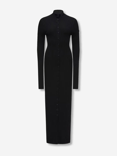 Moncler Genius Edward Enninful Mujer Barcelona Vestido Punto Lana color Negro sku 721-000603 01 - Foto 1