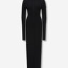 Moncler Genius Edward Enninful Mujer Barcelona Vestido Punto Lana color Negro sku 721-000603 01 - Foto 1
