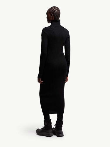 Moncler Genius Edward Enninful Mujer Barcelona Vestido Punto Lana color Negro sku 721-000603 01 - Foto 3