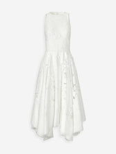 Costarellos Mujer Barcelona Vestido Midi Arianne color Blanco sku 721-000604 01 - Foto 1