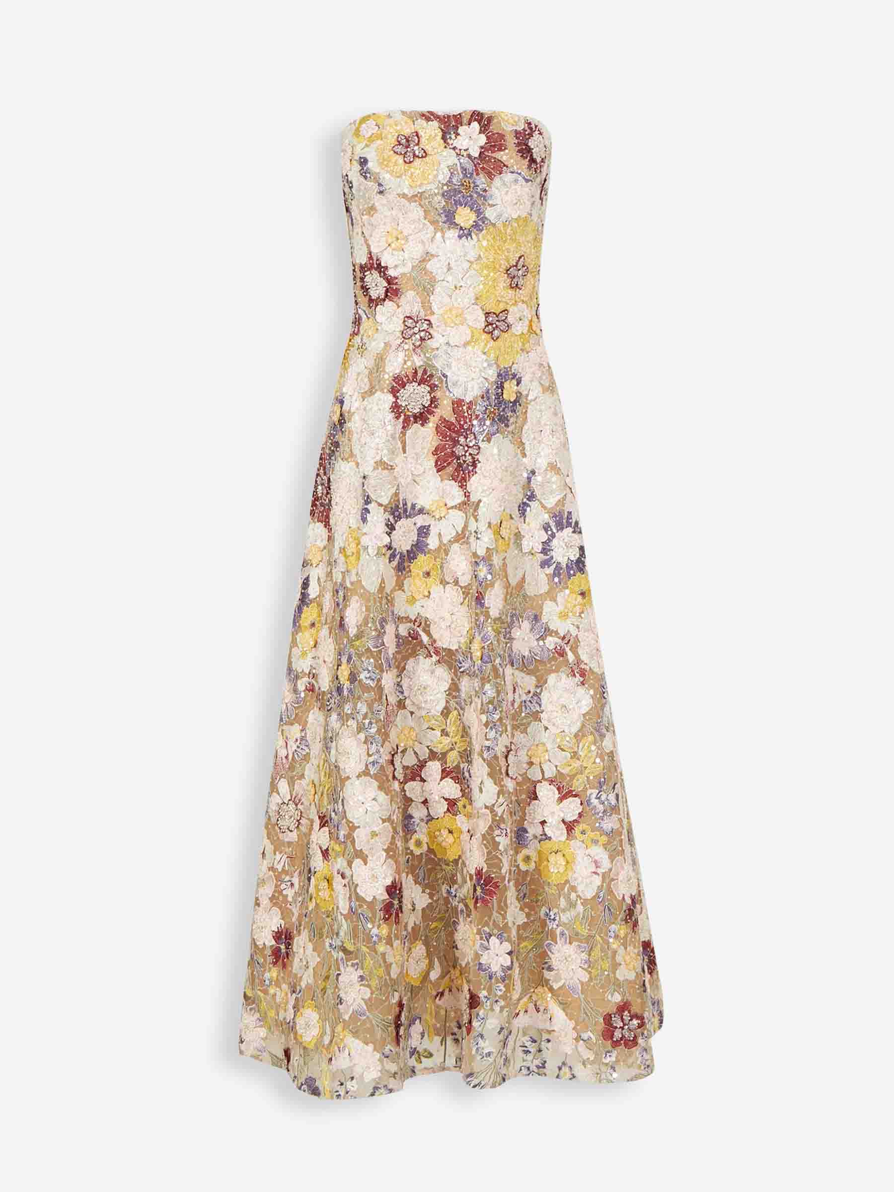 Costarellos Mujer Barcelona Vestido Midi Jassa color Multicolor sku 721-000605 01 - Foto 1