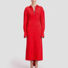 Victoria Beckham Mujer Barcelona Vestido Midi color Rojo sku 721-000607 01 - Foto 1