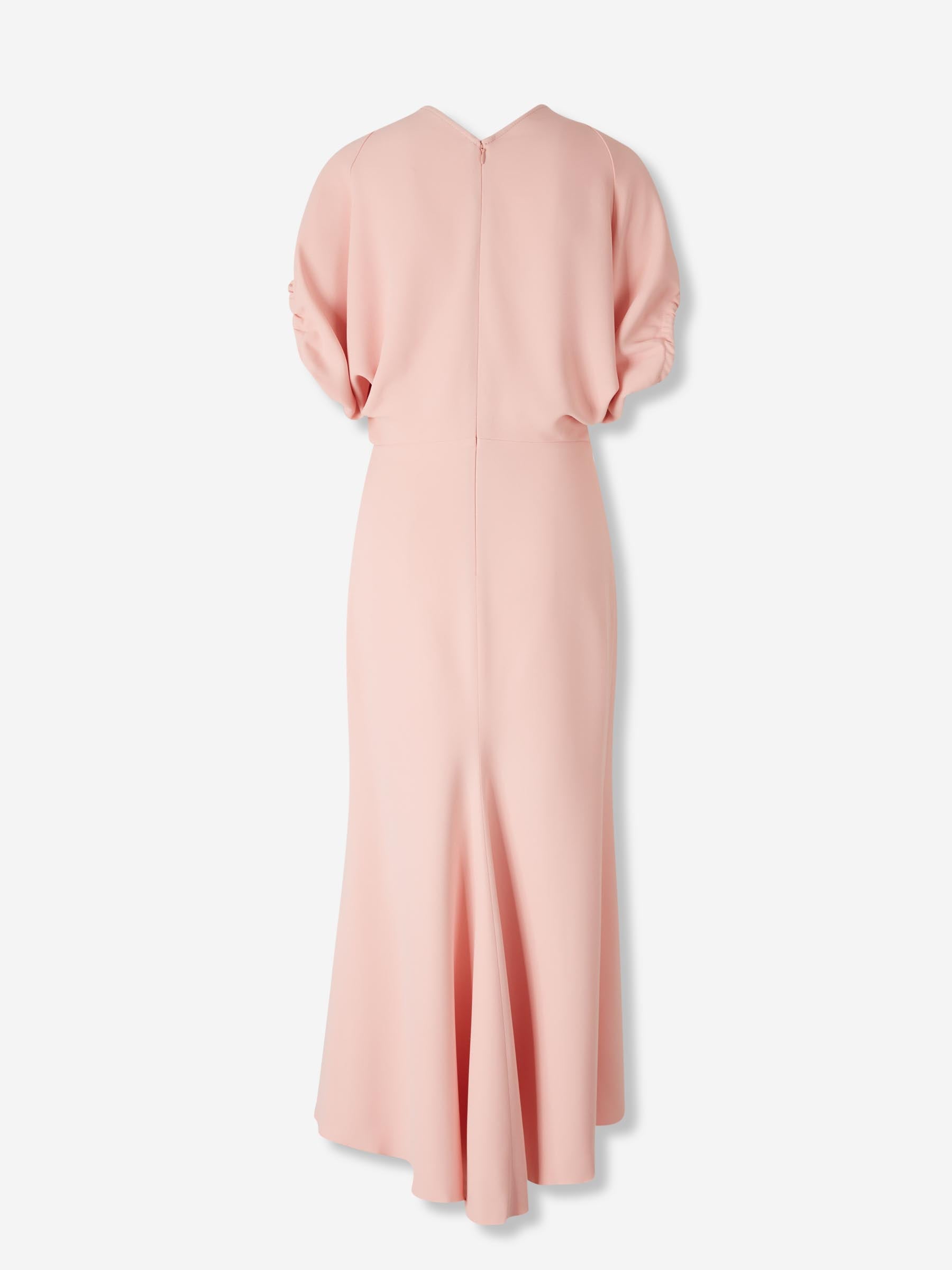Victoria Beckham Mujer Barcelona Vestido Midi Blusón color Rosa sku 721-000608 01 - Foto 2