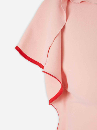 Victoria Beckham Mujer Barcelona Vestido Volantes Midi color Rosa Chicle sku 721-000609 01 - Foto 3