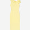 Givenchy Mujer Barcelona Vestido Midi Drapeado color Amarillo Claro sku 721-000613 01 - Foto 1