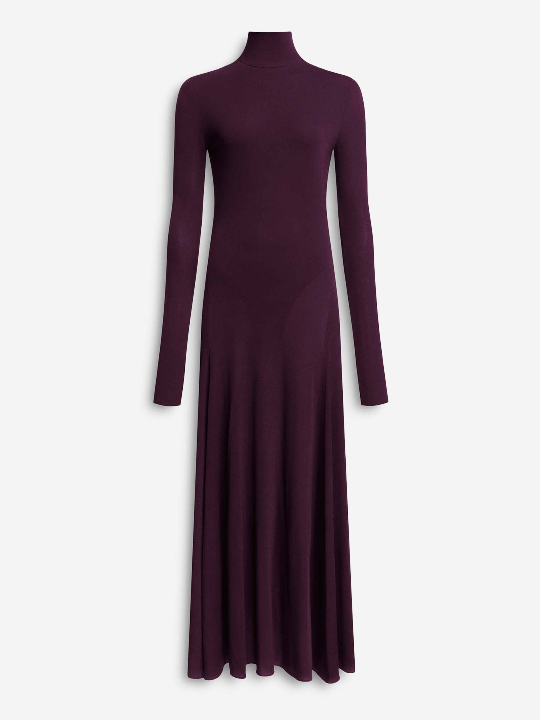 Alaïa Mujer Barcelona Vestido Midi Corazón color Burdeos sku 721-000614 01 - Foto 1