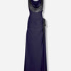 Rabanne Mujer Barcelona Vestido Maxi Drapeado color Azul Marino sku 721-000618 01 - Foto 1