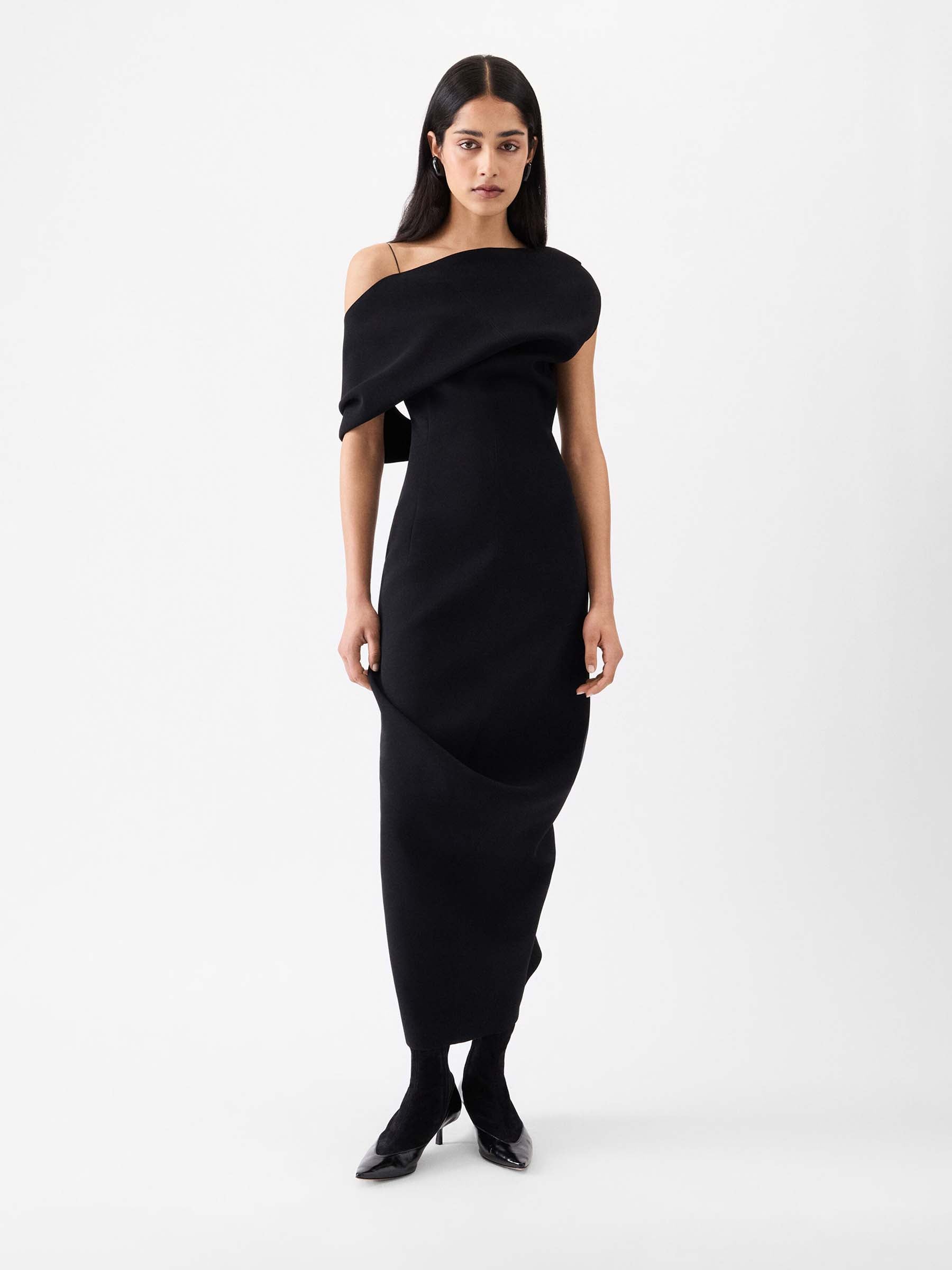 Jacquemus Mujer Barcelona Vestido Maxi Pesce color Negro sku 721-000625 01 - Foto 2