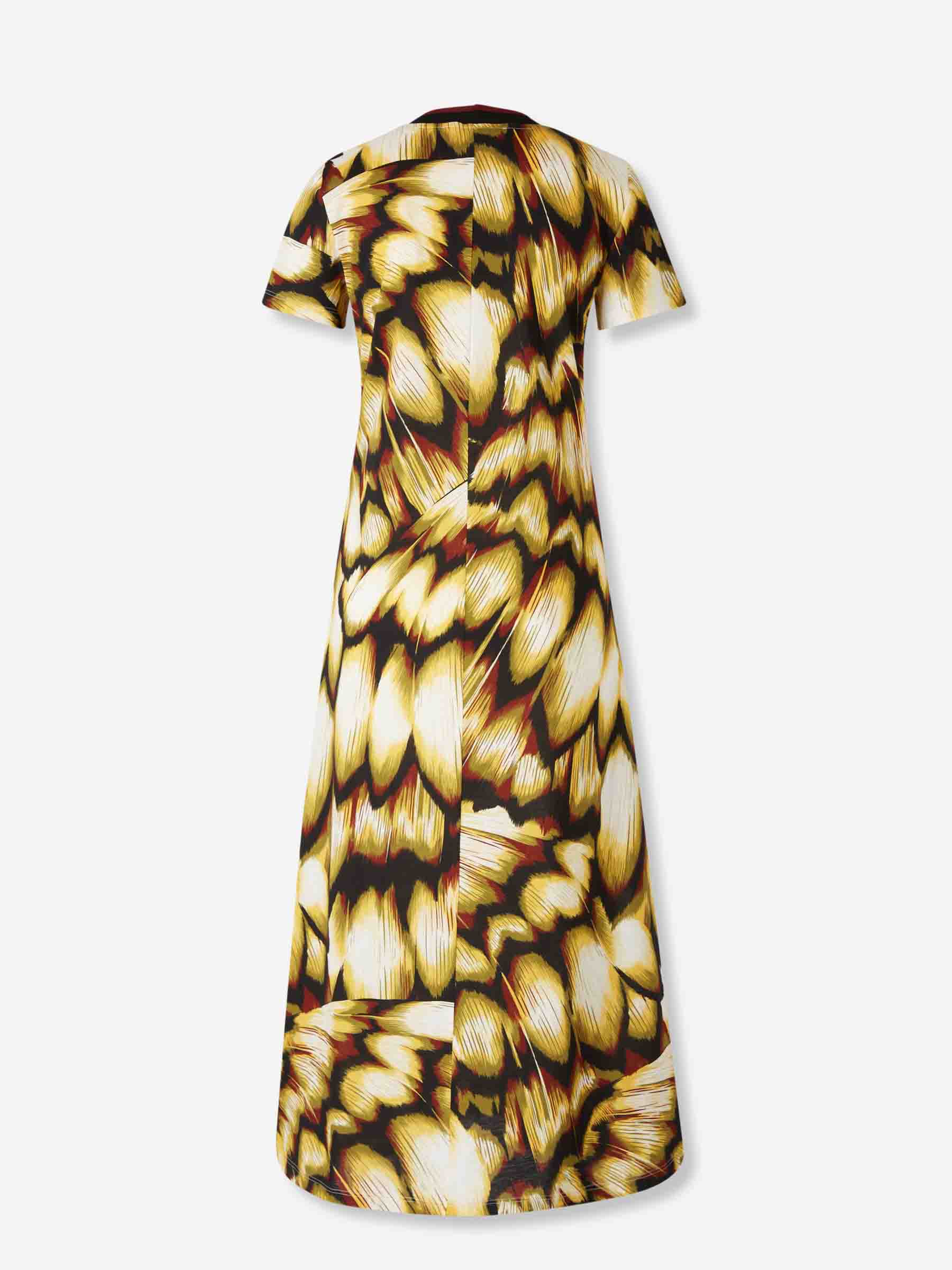 LaDoubleJ Mujer Barcelona Vestido Maxi Estampado color Amarillo sku 721-000631 01 - Foto 2