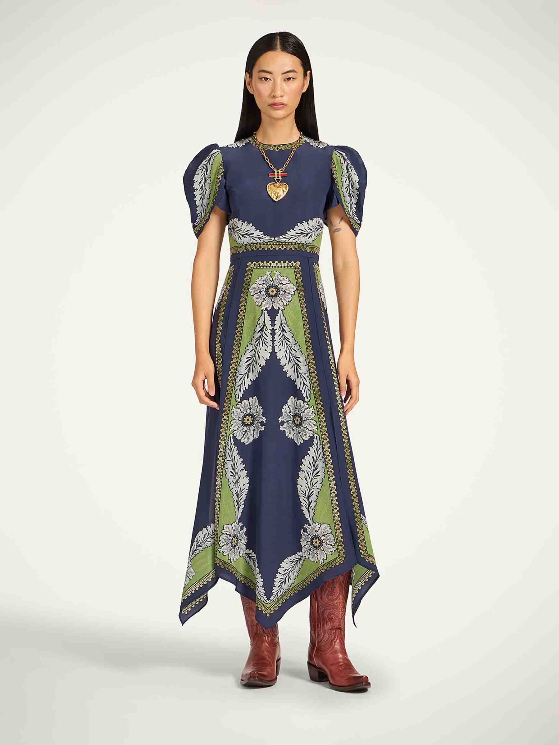 LaDoubleJ Mujer Barcelona Vestido Maxi Cherie color Floral sku 721-000634 01 - Foto 2