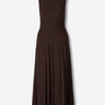 Staud Mujer Barcelona Vestido Midi Elyse color Marrón Oscuro sku 721-000638 01 - Foto 1