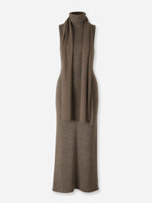 Staud Mujer Barcelona Vestido Midi Punto color Marrón sku 721-000639 01 - Foto 1