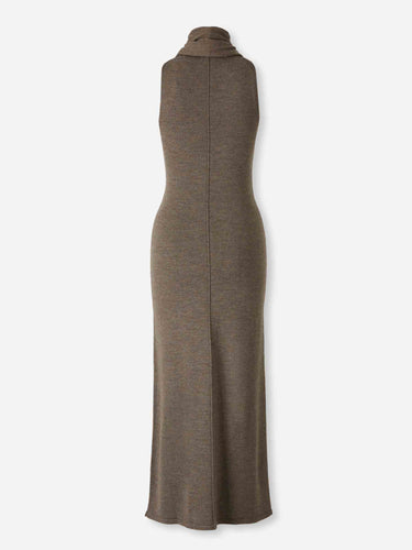 Staud Mujer Barcelona Vestido Midi Punto color Marrón sku 721-000639 01 - Foto 2
