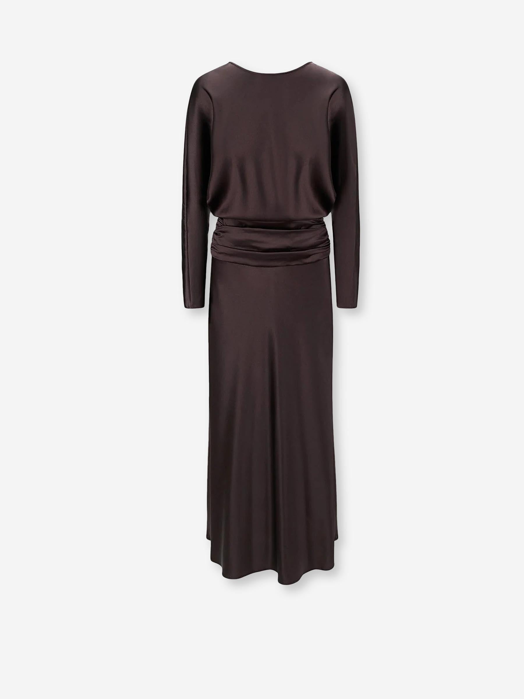 Staud Mujer Barcelona Vestido Maxi Freda color Marrón Oscuro sku 721-000640 01 - Foto 1