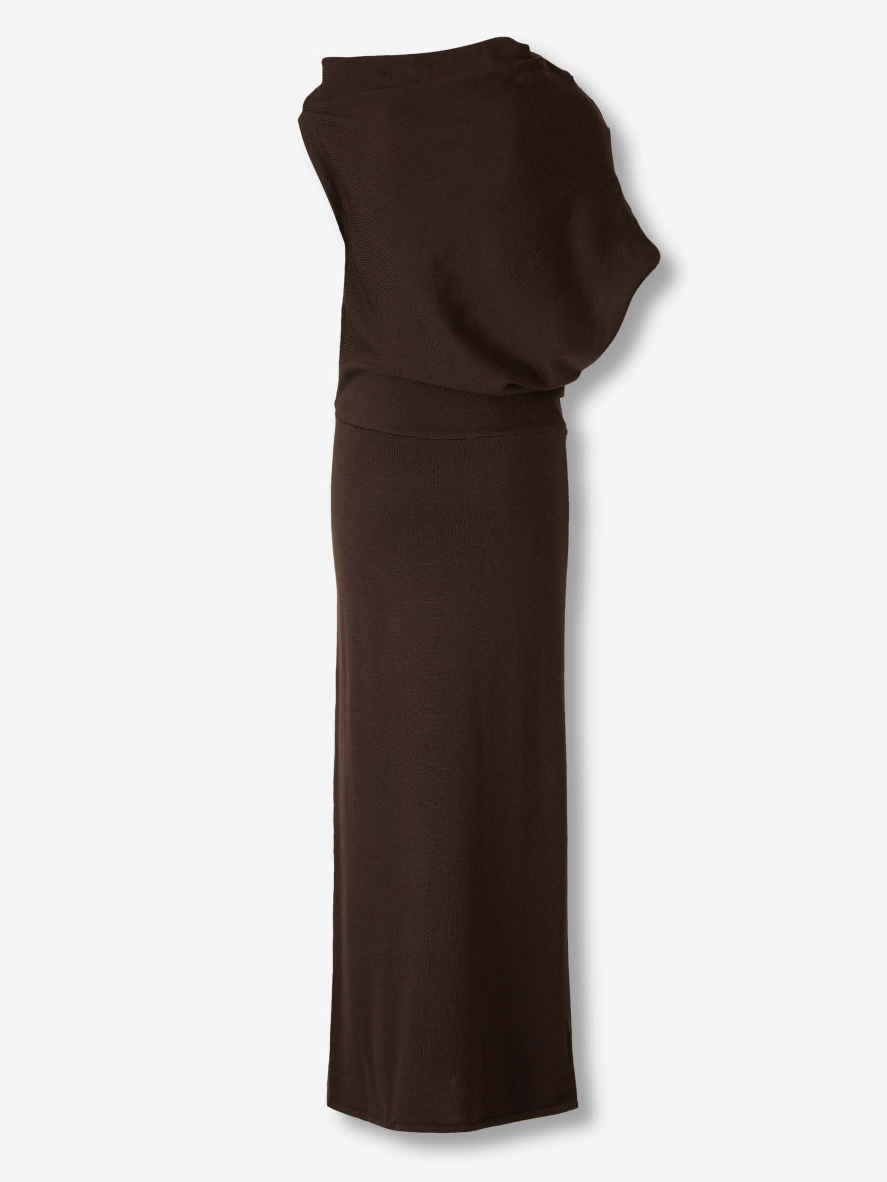 Staud Mujer Barcelona Vestido Punto Mabel color Marrón sku 721-000642 01 - Foto 2