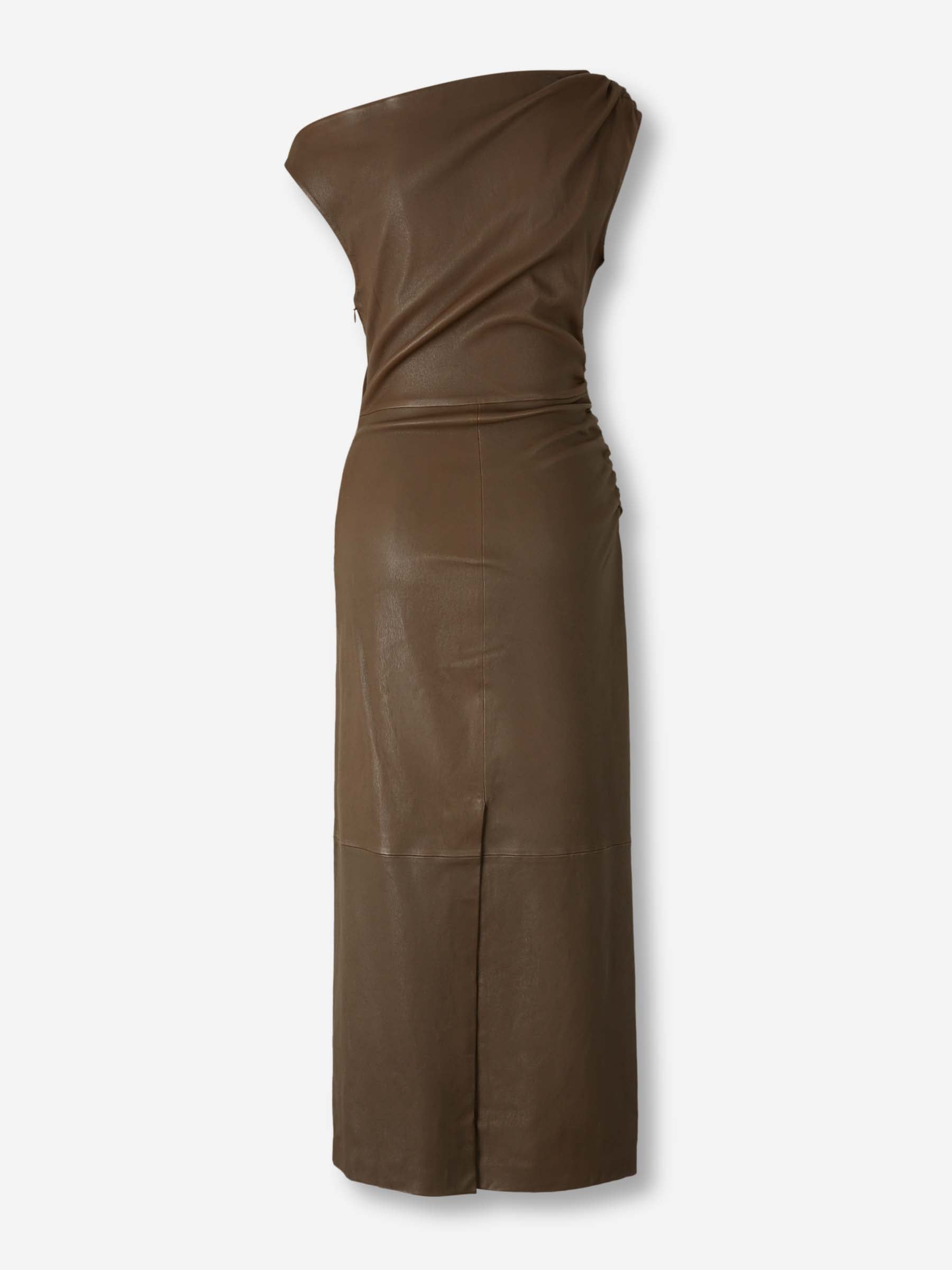 Staud Mujer Barcelona Vestido Midi Phare color Marrón sku 721-000643 01 - Foto 2