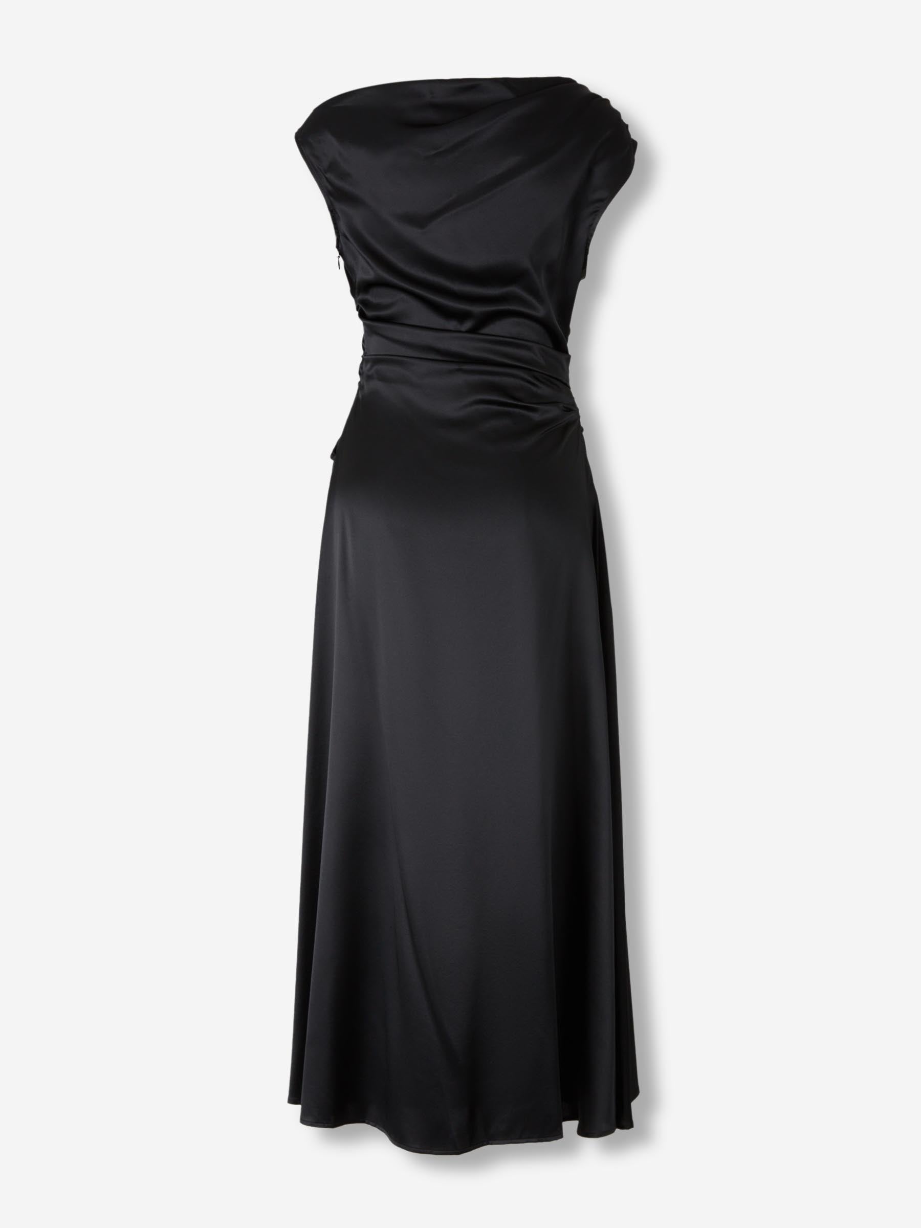 Staud Mujer Barcelona Vestido Midi Phare color Negro sku 721-000644 01 - Foto 2