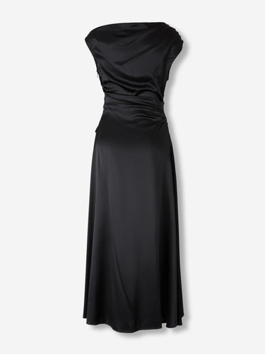 Staud Mujer Barcelona Vestido Midi Phare color Negro sku 721-000644 01 - Foto 2
